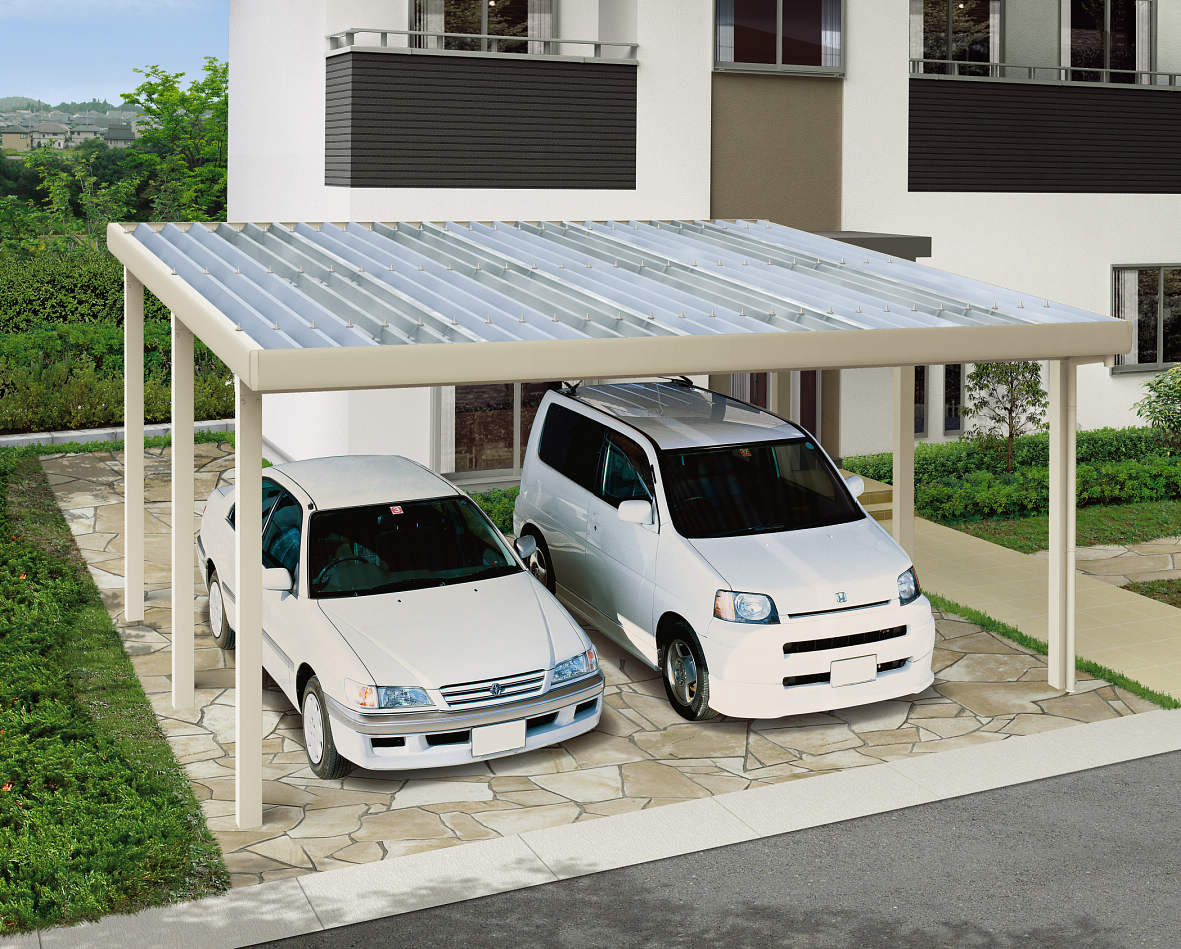 Ykk Ap ジーポートneo 積雪150cm対応 富山 石川のカーポート テラス エクステリア 外構工事ならサンエクステリア